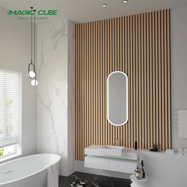 Soundproofing Wood Slat Acoustic Panel