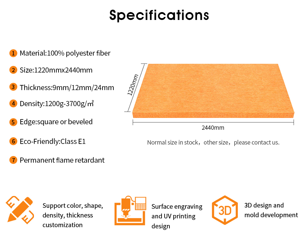 PET Acoustic Panel PET Acoustic Panel